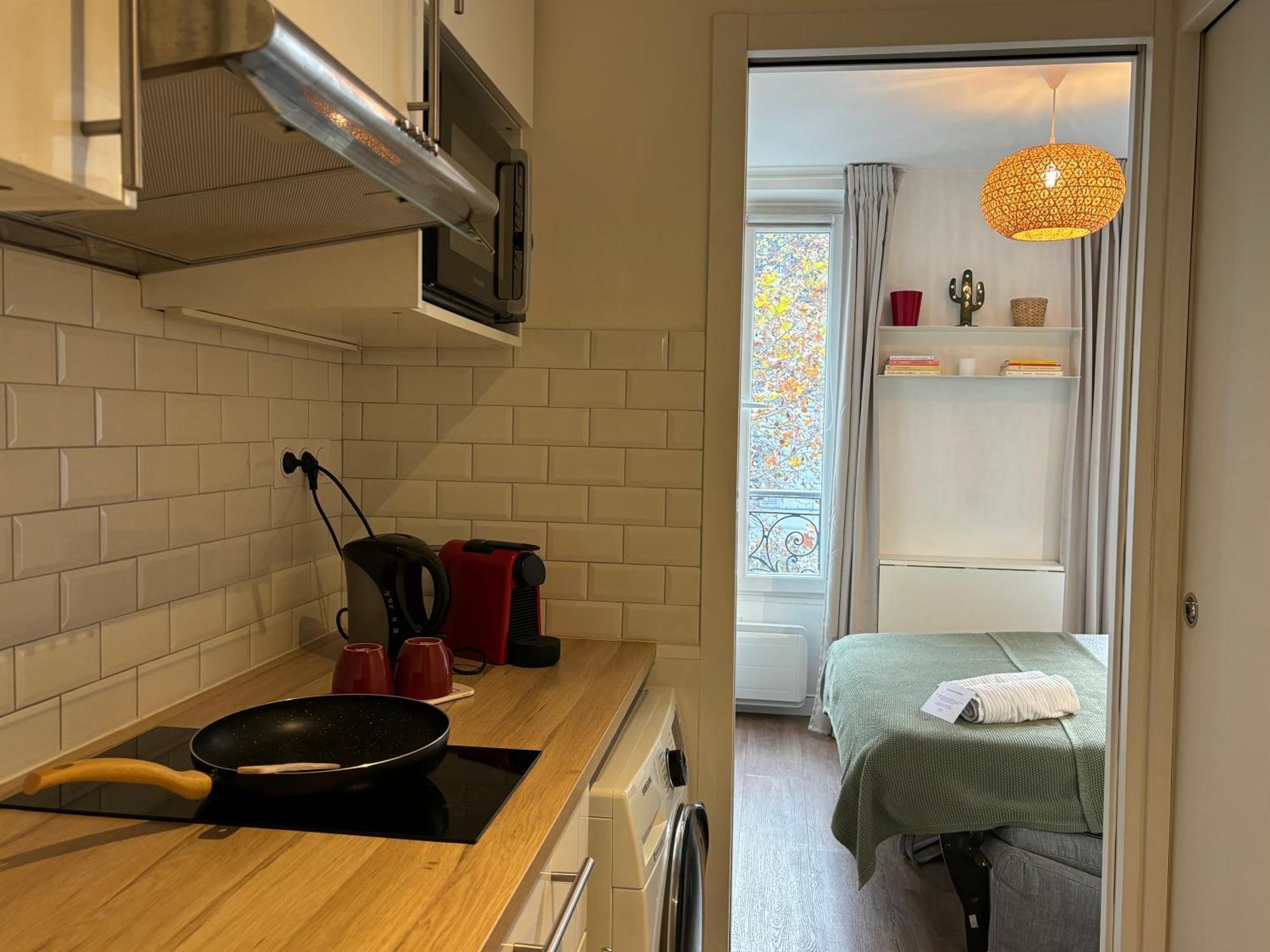 Clichy Studio Getaway - C70 Parijs Buitenkant foto